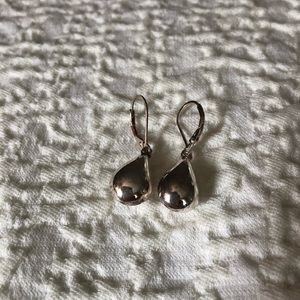 Sterling silver teardrop earrings